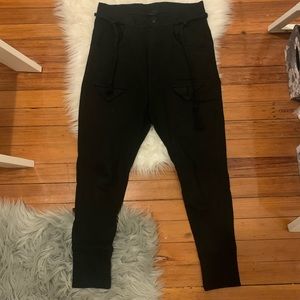 Black joggers